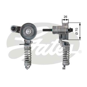 Kiristysrulla, moniurahihna, CHEVROLET,OPEL,SUZUKI,VAUXHALL, 1340085, 1340267, 1340550, 1340551, 17540-84E00, 25195388, 55352021, 555652