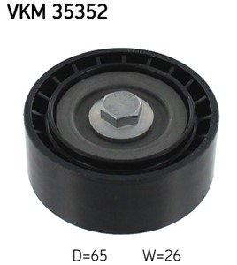 Ohjainrulla, moniurahihna, Vasen, ylä, Yläpuolella, CHEVROLET,OPEL,VAUXHALL, 48 02 596, 96868477