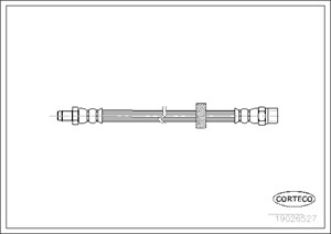 Jarruletku, Taka-akseli, VOLVO S90 I, 9169139