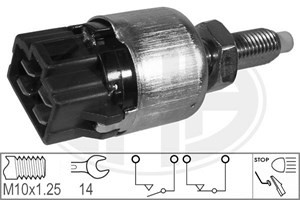 Jarruvalokatkaisija, ACURA,DAEWOO,HONDA,HYUNDAI,KIA,MITSUBISHI,OPEL,SSANGYONG, 0K20C-66-490A, 12 40 554, 36750-SE0-003, 36750-SE0-013, 8