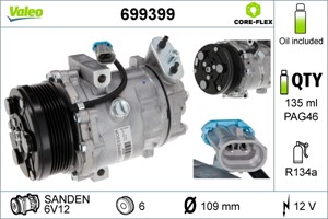 Kompressori, ilmastointilaite, OPEL ASTRA G Halvkombi, ASTRA G Kombi, ASTRA G Skåp / kombi, ZAFIRA A Minibus, minivan, 1854086, 1854138