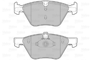 Jarrupalasarja, levyjarru, Etuakseli, BMW 5 [F10], 5 Gran Turismo [F07], 5 Touring [F11], 34 11 6 775 310, 34 11 6 856 591, 34 11 6 858