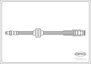 Jarruletku, Taka-akseli, Molemminpuolin, FIAT DUCATO Buss, DUCATO Flak/chassi, DUCATO Skåp, 51782767