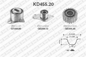 Hammashihnasarja, RENAULT MEGANE I, MEGANE Cabriolet I, MEGANE Coach I, SPORT SPIDER, 7700736419, 7700743777, 8200420964, 8200469376