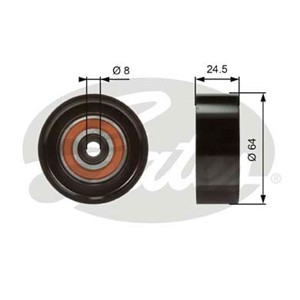 Ohjainrulla, moniurahihna, AUDI,SKODA,VW, 059903341
