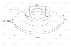 Jarrulevy, Taka-akseli, CHRYSLER VOYAGER IV, DODGE CARAVAN, JEEP CHEROKEE, WRANGLER II, 4721 023, 4721 023AD, 4721 023AE, 4721 023AF, 47