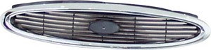 Jäähdyttimen säleikkö, FORD MONDEO II, MONDEO Sedan II, MONDEO Turnier II, 1 036 771, 1 038 580, 1 054 612, 1112041
