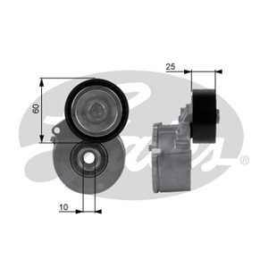 Kiristysrulla, moniurahihna, CITROËN,FIAT,PEUGEOT, 5751.74, 575174, 96367827, 9636782780, 9653522780