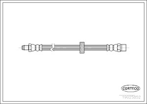 Jarruletku, Etuakseli, VOLVO 960 II, 960 Kombi II, S90 I, V90 Kombi I, 9157386