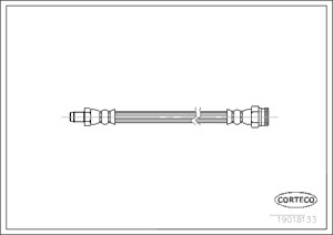 Jarruletku, Taka-akseli, Pyörän puoli, ALFA ROMEO,FIAT,LANCIA, 60800372, 71736960, 7586907