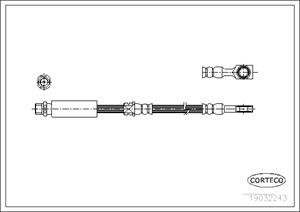 Jarruletku, Etuakseli, OPEL,VAUXHALL, 562377, 90498319
