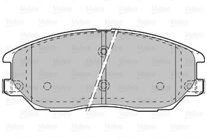 Jarrupalasarja, levyjarru, Etuakseli, HYUNDAI,KIA,SSANGYONG, 4813008260, 48130-08260, 4813008BA0, 4813008-BA0, 4813A21100, 4813A-21100,