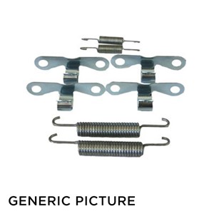 Tarvikesarja, käsijarru, Takana, MERCEDES-BENZ,VW, 2E0 698 269
