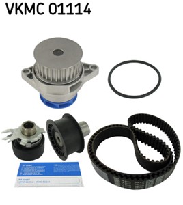 Vesipumppu + jakohihnasarja, SEAT CORDOBA, IBIZA II, VW POLO III, 036 109 119 H, 036 109 243 D, 036 109 243 G, 036 109 243 J, 036 109 24