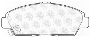 Jarrupalasarja, levyjarru, Etuakseli, HONDA ACCORD V, ACCORD Aerodeck V, ACCORD Coupé IV, PRELUDE IV, PRELUDE V, ROVER 600 I, 45022-S30-