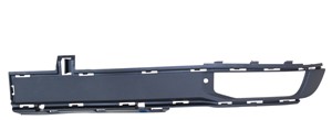 Ritilä, Eteen, oikea, VW TRANSPORTER / CARAVELLE Buss VI, TRANSPORTER Flak/chassi VI, TRANSPORTER Skåp VI, 7E0 807 490 D 9B9, 7E0 807 49