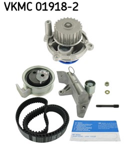 Vesipumppu + jakohihnasarja, AUDI,VW, 06B 109 119 A, 06B 109 119 B, 06B 109 119 C, 06B 109 119 F, 06B 109 166, 06B 109 243 B, 06B 109 24