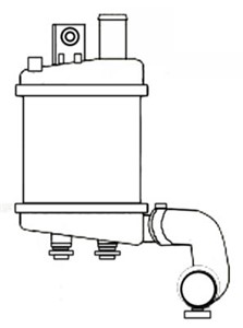 Välijäähdytin, KIA PICANTO, 282702A000