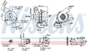 Turboahdin, OPEL SIGNUM Halvkombi, VECTRA C, VECTRA C GTS, VECTRA C Kombi, SAAB 9-3, 9-5, 9-5 Kombi, VAUXHALL SIGNUM, VECTRA Mk II, 2441