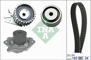Vesipumppu + jakohihnasarja, FIAT MAREA, MAREA Weekend, LANCIA KAPPA, KAPPA SW, 46457742, 46548288, 46791187, 55183527, 55191315, 552083
