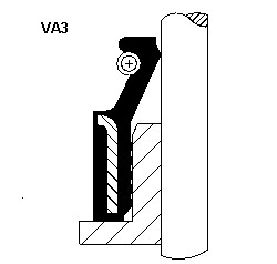 Tiiviste, venttiilivarsi, Imusarja, CITROËN C1, C1 II, PEUGEOT 107, 108, TOYOTA AYGO, YARIS, 095654, 9008031064