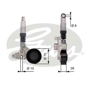 Kiristysrulla, moniurahihna, AUDI A4 B7, A4 B7 Avant, A6 Allroad C6, A6 C6, A6 C6 Avant, 059145201E