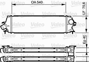 Välijäähdytin, OPEL,RENAULT,VAUXHALL, 4416946, 8200411160, 93854162
