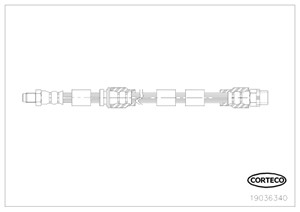 Jarruletku, Edessä, Etuakseli, Molemminpuolin, BMW X5 [E70, F15, F85], X6 [E71, E72, F16, F86], 34306778260, 34306788436