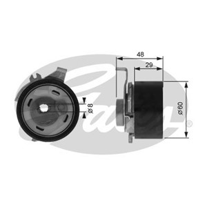 Kiristysrulla, hammashihnat, FORD MAVERICK, FORD USA ESCAPE, MAZDA TRIBUTE, 1104003, 978M6K254AD, YF09-12-700
