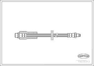 Jarruletku, Taka-akseli, Takana, AUDI A6 Allroad C6, A6 C6, A6 C6 Avant, 4F0611775D