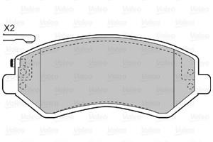 Jarrupalasarja, levyjarru, Etuakseli, Taka-akseli, CHRYSLER,DODGE,JEEP, 5066 427AA, 5066427AA, 5096 349AA, 5096349AA