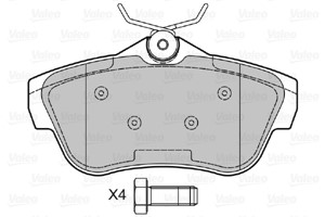 Jarrupalasarja, levyjarru, Taka-akseli, CITROËN,FIAT,PEUGEOT,TOYOTA, 1611839580, 425367, 4253-67, 425368, 4253-68, 425497, 4254-97, 7177