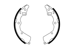 Jarrukenkäsarja, Taka-akseli, KIA PICANTO, 58350 07A00, 58350-07A00
