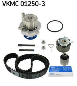 Vesipumppu + jakohihnasarja, AUDI A2, SEAT AROSA, IBIZA III, VW LUPO I, POLO, POLO Sedan IV, 038 109 119 L, 038 109 119 N, 038 109 119 P