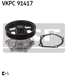 Vesipumppu, TOYOTA, 16110-19055, 16110-19065, 16110-19095, 16110-19105, 16110-19106, 16110-19107