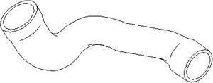 Ahdinletku, Yläpuolella, AUDI A4 B5, A4 B5 Avant, VW PASSAT B5, PASSAT B5 Variant, 058 145 856D, 058 145 856K