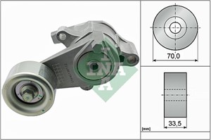 Kiristinvarsi, moniurahihna, TOYOTA FORTUNER, HILUX Pick-up VII, LAND CRUISER PRADO, TACOMA Pick-up, 166200C010, 16620-0C010, 166200C011
