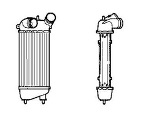 Välijäähdytin, CITROËN C3 I, C3 Pluriel, 0384G2, 240 410 01 15, A240 410 01 15, E256072