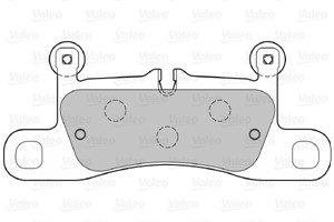 Jarrupalasarja, levyjarru, Taka-akseli, PORSCHE 911, 911 Cabriolet, 911 Targa, CAYENNE, VW TOUAREG, 7P0698451, 7P0698451A, 7P6698451, 95