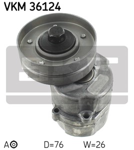 Kiristysrulla, moniurahihna, Keskellä, VOLVO S40 I, V40 Kombi, 9146249
