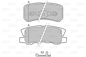 Jarrupalasarja, levyjarru, Taka-akseli, CHRYSLER,CITROËN,DODGE,FIAT,JEEP,LANCIA,MITSUBISHI,PEUGEOT, 4605A447, 4605A448, 4605A487, MN1026