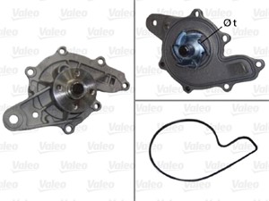 Vesipumppu, SMART CABRIO, CITY-COUPE, CROSSBLADE, FORTWO Cabrio, FORTWO Coupé, ROADSTER, ROADSTER Coupé, 0004681V002000000, 3165V003, 46