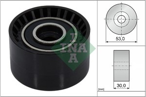 Ohjainrulla, hammashihna, Oikea, ylä, OPEL,VAUXHALL, 55485360, 6 36 594, 636594