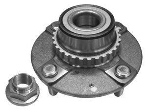 Pyöränlaakerisarja, Taka-akseli, Oikea, Vasen, HYUNDAI ACCENT I, ACCENT Sedan, 5271022100, 52710-22100, 5271022300, 52710-22300, 5271022