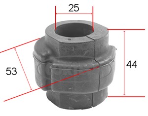 Vakaajan hela, Etuakseli, Oikea, Vasen, AUDI A4 B5, A4 B6, 4D0 411 327 E, 4D0 411 327 G, 4D0411327G