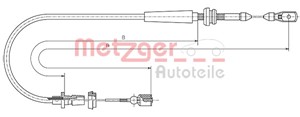 Kaasuvaijeri, VW POLO, POLO III, POLO CLASSIC III, POLO Variant, 6N1 721 555H