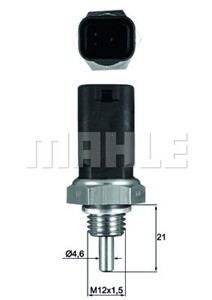 Jäähdytysnestelämpötilan sensori, DACIA,RENAULT, 22 63 060 24R, 22630-00Q1C, 22630-00Q3B, 22630-00QAB, 44 08 333, 44 34 334, 77 00 101 9