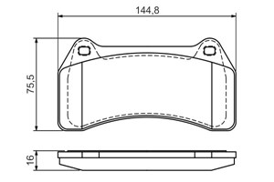 Jarrupalasarja, levyjarru, Etuakseli, JAGUAR S-TYPE II, XJ, XK Cabriolet II, 2C2 24018, C2C 11648, C2C 2018, C2C 24018, C2C 8365