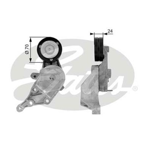 Kiristysrulla, moniurahihna, AUDI,SEAT,SKODA,VW, 038903315, 038903315A, 038903315E, 038903315K