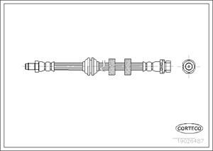 Jarruletku, Etuakseli, Molemminpuolin, FORD FOCUS I, FOCUS Sedan I, FOCUS Turnier I, 1064258, 1068964, 1134140, 1207757, 2M512078AA, 98A